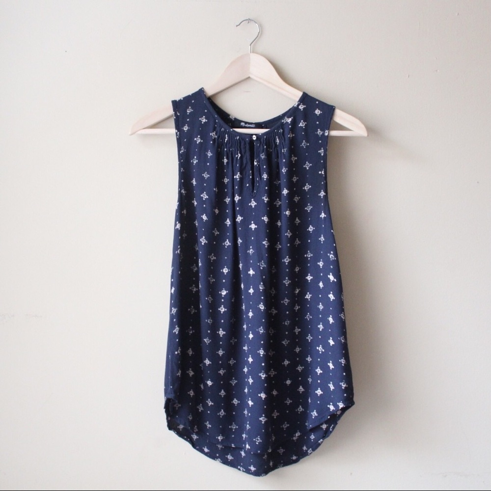 Madewell Navy Top